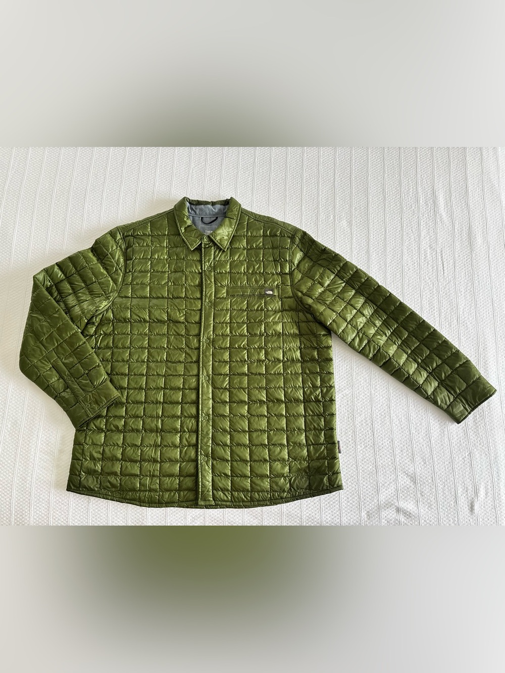 The North Face Olive Quilted Lightweight Puffer Jacket